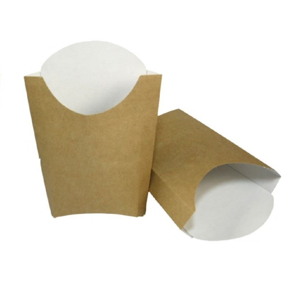 Set 500 Cutii Mici pentru Cartofi, Model Natur, Dimensiune Cutie Format Final 12x12 cm - Ambalaje Alimentare